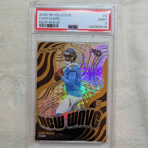Revolution Other - OD1 2025 REVOLUTION Cam Ward "New Wave" RC Card GRD MINT9